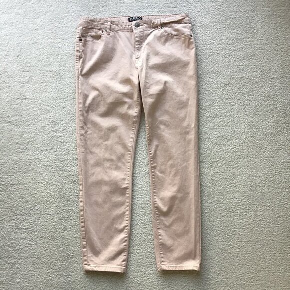 Buffalo David Bitton Denim - Buffalo DAVID BITTON Midrise skinny ankle Size 10 pink jeans